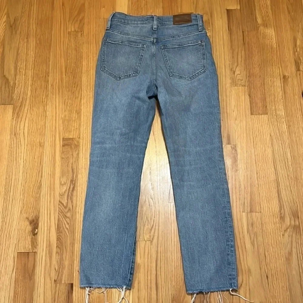Madewell | The perfect vintage jean denim distressed high rise women’s 25 light - Picture 8 of 10